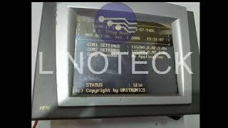 Conserto CLP e IHM Unitronics V570-57-T40B V570 assy