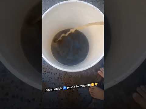 agua potable 🚰 pirane-formosa 😬