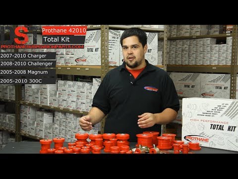 Prothane 4-2010 42010, Total Suspension Bushings Kit Charger, Challenger, Magnum and 300C