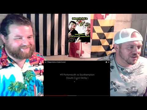 INTENSE RIVALRIES!!! NFL Fans React "17 Biggest Derbies in English Football"