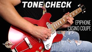 Video thumbnail for TONE CHECK: Epiphone Casino Coupe Guitar Demo | No Talking by Cream City Music