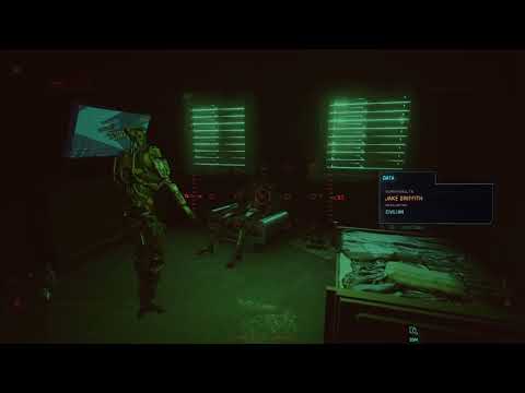 What being able to open doors requiring 20 force in Cyberpunk, gets you..