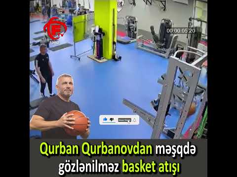 Qurban Qurbanovdan məşqdə gözlənilməz basket atışı #shorts @QarabagFK @CBCSport @idmantvresmi