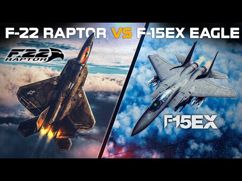 F-22 Raptor Vs F-15EX Eagle | Behind Enemy Lines | Digital Combat Simulator | DCS |