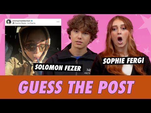 Sophie Fergi vs. Solomon Fezer - Guess The Post