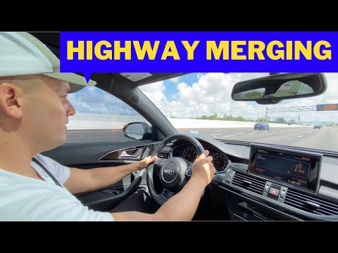 Learn How to Merge on the Highway or Freeway (Driving Tips)