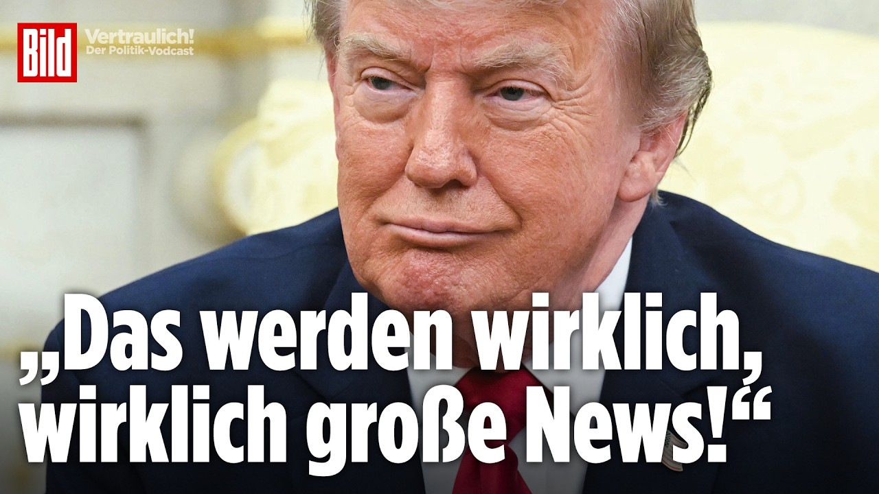 GROSSE TV-REDE ANGEKÜNDIGT: Warum jetzt alle auf diesen Auftritt von Trump schauen | Vertraulich