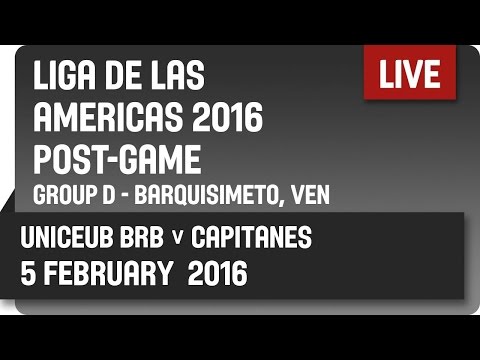 UniCEUB BRB(BRA) v Capitanes (PUR) Post-Game - Group D -  2016 DIRECTV Liga de las Américas