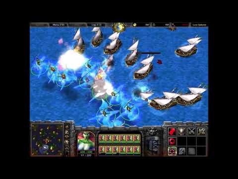 WC3 Classic: Naga Siren on a Water Dragon