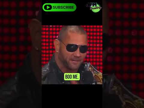 WWE Dave Bautista John Cena Kissing Babies & Hugging Fat Girls
