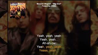 Monster Magnet -  Big God (Karaoke - Condensed)
