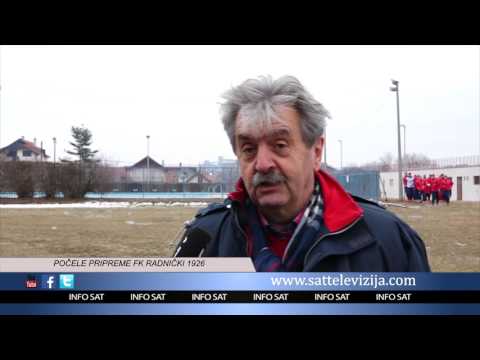 POČELE PRIPREME FK RADNIČKI 1926
