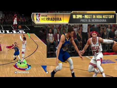 Making History 16 3PM-Most in NBA History | vs Warriors | NBA 2K20 My Career Ep.117 Game 44