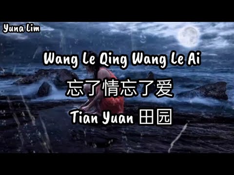 Wang Le Qing Wang Le Ai 忘了情忘了爱 Tian Yuan 田园 Lyrics 