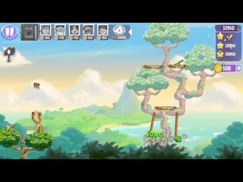 Angry Birds Stella - Level 54 - 3 Stars Walkthrough