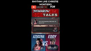 Download lagu Rhythm like Christie Monteiro | TEKKEN TALKS | Azucena vs Eddy  #gaming #tekken #eddygordo #azucena mp3