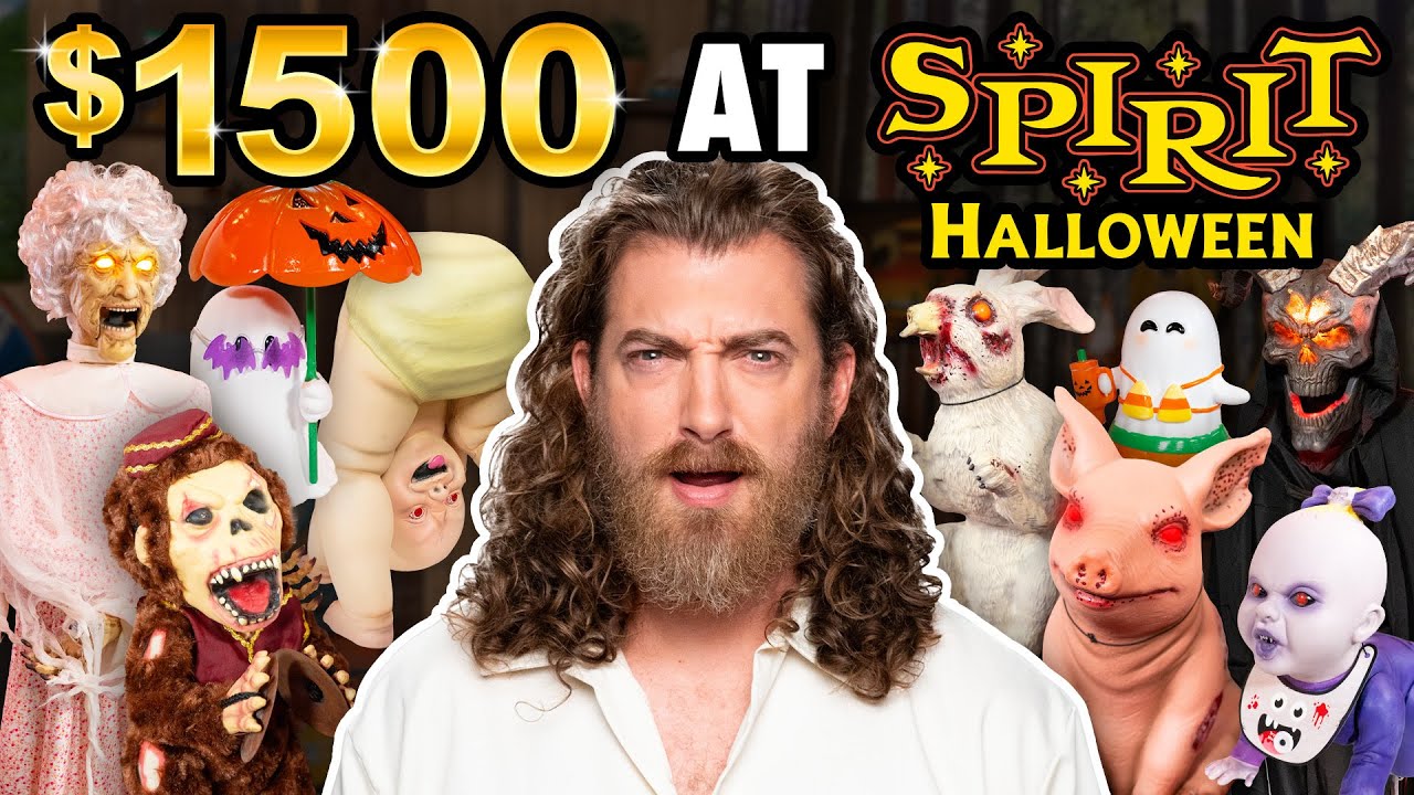 Who Can Find The Craziest Thing At Spirit Halloween?