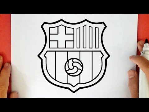 COMMENT DESSINER LE LOGO DU FC BARCELONE