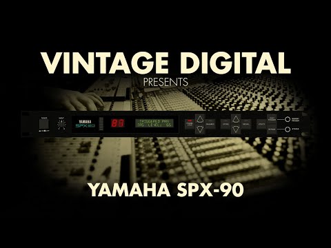 Yamaha SPX90 Digital Sound Processor 1980s - Black image 6