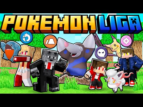 NOVA SÉRIE de POKEMON LIGA MULTIPLAYER no MINECRAFT