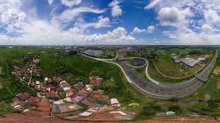 preview picture of video 'Sewa Drone Pro | Interchange Cikande Astra Infra Toll Road Tangerang Merak | 4K VR 360 Video'