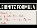 LEIBNITZ THEOREM Successive Differentiation Nth Derivative PROBLEM 1