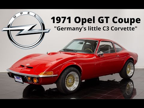 For Sale 1971 Opel GT
