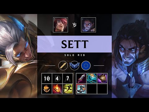 Sett Mid vs Sylas - EUW Diamond Patch 25.12