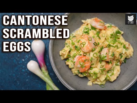 Cantonese Style Scrambled Eggs | Scrambled Eggs With Shrimp | Egg Recipe By Varun | Get Curried