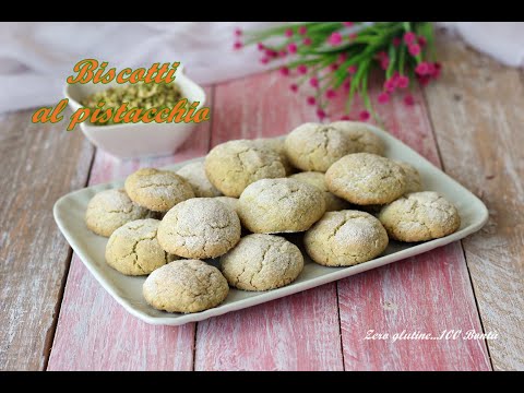Biscotti morbidi al pistacchio