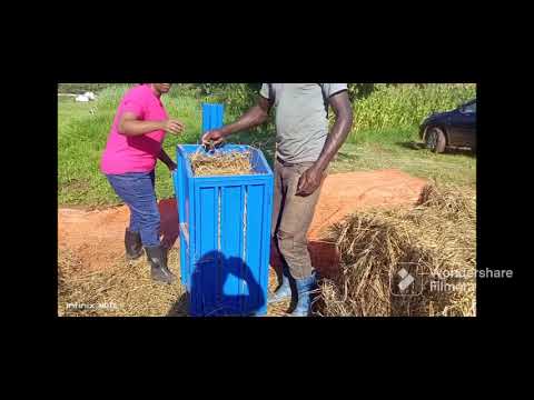 lessons on how to make hay using manual hay baler.+256700778980. Wakiso town