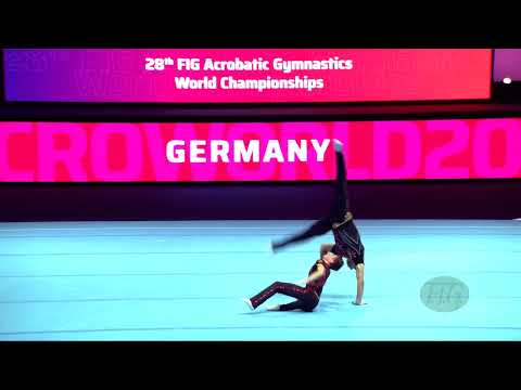 Germany (GER) - 2022 Acrobatic Worlds, Baku (AZE) - Balance Qualification  Men's Pair