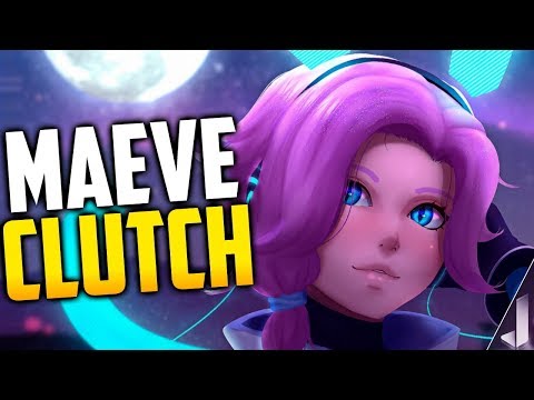 PALADINS INSANE CLUTCH! 4v5 MAEVE GAMEPLAY