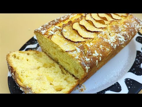 plumcake soffice con mele e limone
