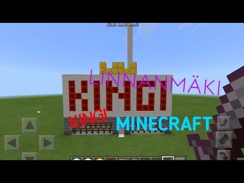 Kingi Linnanmäki. Riding King In Minecraft