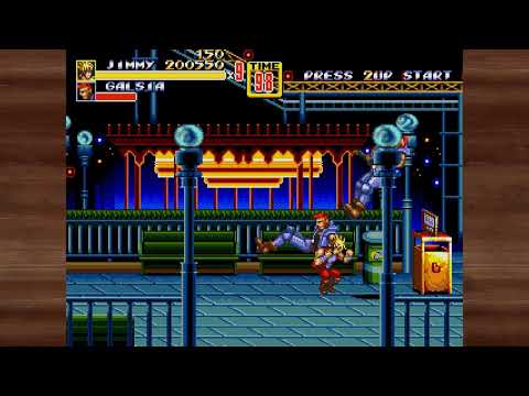 Streets of Rage 2 - Jimmy Lee playthrough