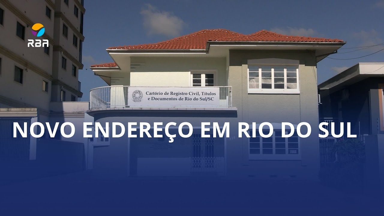 Cartório em novo endereço!