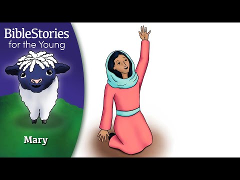 Day 218 Mary: Jesus' Mommy Says, "Yes!" ~ Daily Bible Stories for Children & Learners