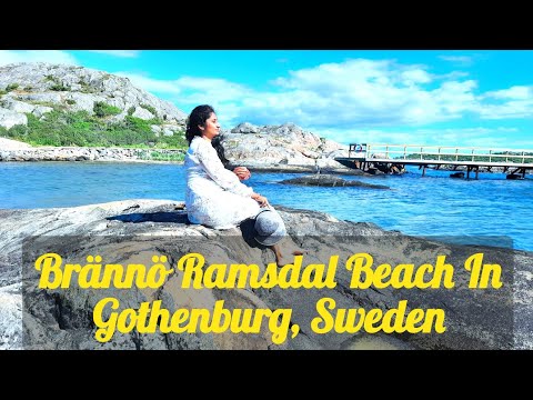 Vlog -7 Beautiful Beach/Island Visit in Sweden |  Brännö Ramsdal beach in Gothenburg #sweden