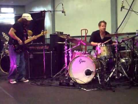 Karl Brazil and Ray Loverock jamming @ The Jobeky drum clinic