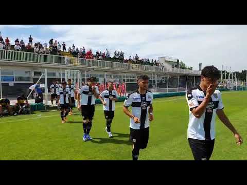 Primavera 2, Semifinale Ritorno Play Off Parma-Monza, ingresso squadre in campo