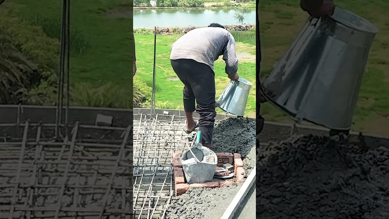 60,000 L వాటర్ ట్యాంక్  Top Slab Construction| Part 5 Telugu | RCC Slab Reinforcement & Concreting