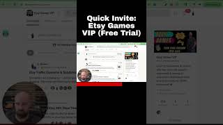 Quick Invite: Etsy Games VIP (Free Trial)