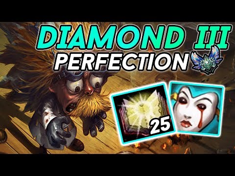 THE PERFECT MAX STACK MEJAIS GAME | DIAMOND 3 HEIMERDINGER VS GNAR/VLAD!  - League Of Legends