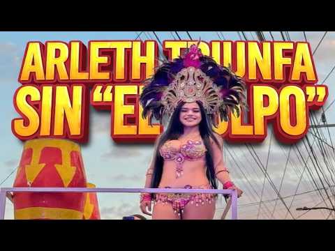 SHE STUCK EVERYONE! 😱 Arleth appears at the #CAMPECHE Carnival 2026 and nobody can believe it