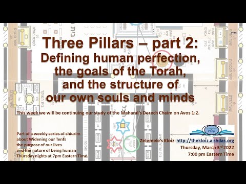 Relationshipful Meaning #2 - Maharal Derekh Chaim 1:2 part 2