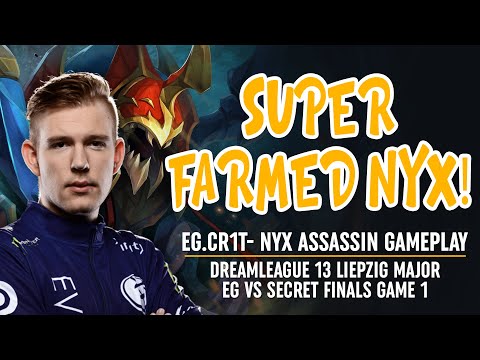 EG.Cr1t- Nyx Assassin Gameplay EG vs Secret DreamLeague 13 Liepzig Major Finals Game 1 Dota 2