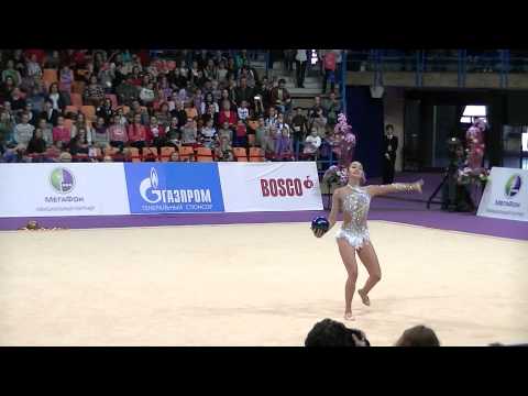 Sinitsina Yulia (RUS)  ball Gran prix Moscow 2014 Qual
