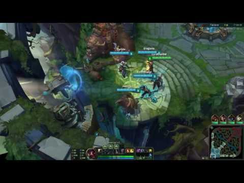 Viktor mid vs Zyra Pre-season 6 -League of legends.