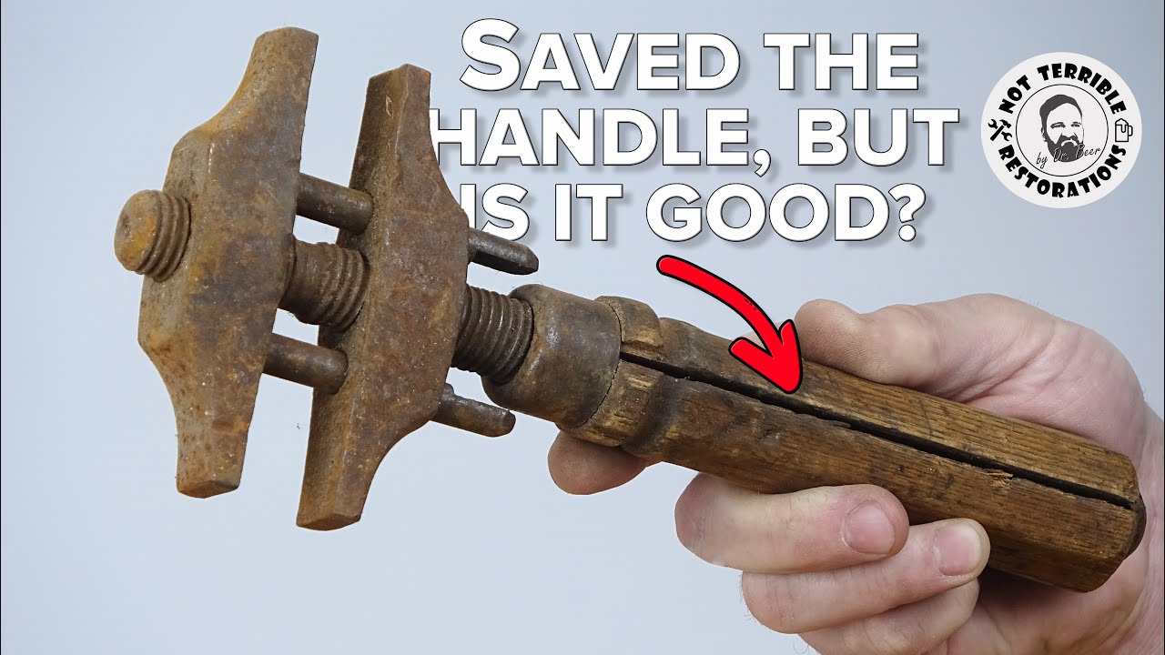 GIVEAWAY Restoration of an Adjustable Monkey Wrench